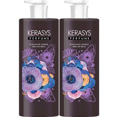 케라시스 엘레강스 앰버 퍼퓸 린스, 600ml, 2개