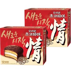 오리온 초코파이 정, 468g, 2개