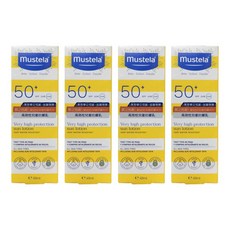 mustela 慕之恬廊 高效性兒童防曬乳 3個月以上, 40ml, 4條