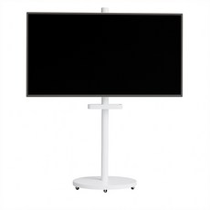 카멜마운트 이동식 삼텐바이미 모니터 TV 스탠드 거치대 MMB43FW, 화이트, 1개