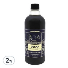 COFFEEPLANT 哥倫比亞低咖啡因冷萃咖啡, 500ml, 1瓶, 2瓶