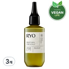RYO 呂 Root Gen頭皮養護精華, 80ml, 3瓶