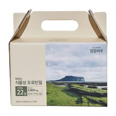 일일하우 식물성 프로틴밀 음료 선물세트, 250ml, 12개