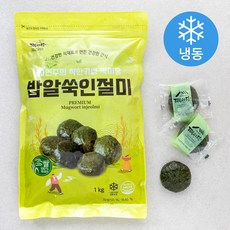떡미당 밥알쑥 인절미 (냉동), 1kg, 1개