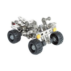eitech 益智鋼鐵玩具 越野沙灘車, 德國學校核准最佳組裝玩具教材, 激發培養兒童創造力與手動能力, 1kg, 1個