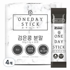 조은약초 검은콩 분말 스틱, 60g, 4개