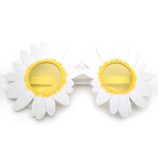 Mii Mii Party Insattem派對眼鏡, 白色雛菊, 1個