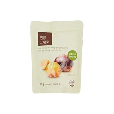 ORGA WHOLE FOODS 即食蒸栗子, 80g, 4包