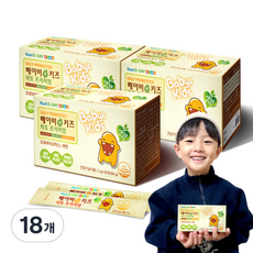 뉴트리디데이 베이비앤키즈 락토프리미엄 유산균, 30회분, 60g, 18개