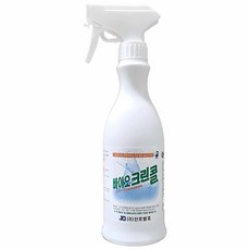 진로발효 바이오크린콜 75% 뿌리는 살균소독제, 450ml, 1개 청소/주방세제 진로발효 바이오크린콜 75% 뿌리는 살균소독제, 450ml, 1개 청소/주방세제