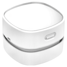 簡約桌面吸塵器, 充電款, 白色, 型號CAHW0007BWT, CAHW0007BWT