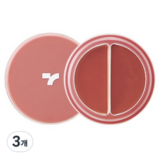 토니모리 치크톤 립 앤 치크 듀오밤 4.8g, 05 토스티로즈, 3개