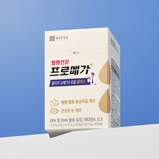 프로메가 알티지 오메가3 듀얼 플러스, 60정, 6개