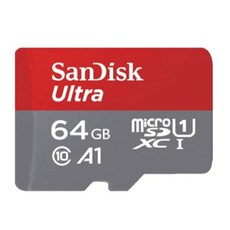 SanDisk 晟碟 Ultra microSDXC UHS-I A1 高速讀取記憶卡, 64GB, 1個