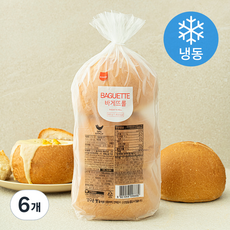 삼립 바게뜨롤 (냉동), 200g, 6개, 3개입