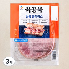 육공육 잠봉 슬라이스, 80g, 3개