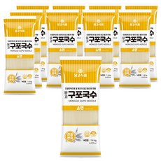 몽고식품 구포국수 소면, 1.4kg, 10개