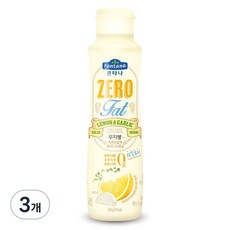 폰타나 저칼로리 무지방 레몬갈릭 드레싱, 230g, 3개