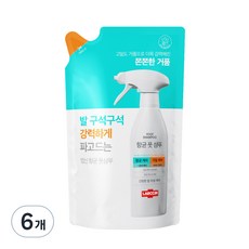 랩신 풋샴푸 400ml 리필, 1개입, 6개