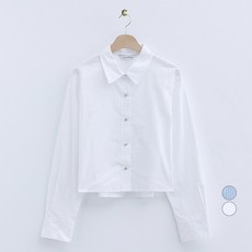 로엠 여성용 크롭 셔츠
