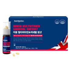 綜合維他命礦物質補充飲+錠 7瓶入, 7回, 1個