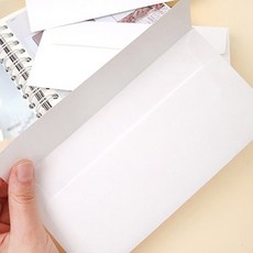 투영디자인 모던 가로형 용돈봉투 소, 화이트, 40개 화이트, 40개