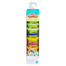 Hasbro 孩之寶 Play-Doh 培樂多 10罐派對黏土組, 10種不同顏色, 混合顏色, 1盒