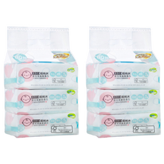 nac nac EDI超純水濕巾 80張, 3包, 2袋