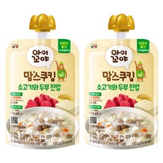 Iggoya 孩童副食品粥 12個月以上, 牛肉豆腐口味, 100g, 2包