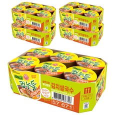 오뚜기 컵누들 김치쌀국수 컵, 34.8g, 30개