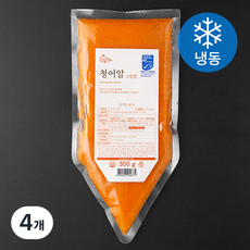 고래미 청어알 스칼렛 (냉동), 300g, 4개