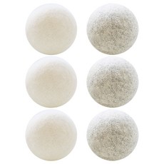 comet Home 烘衣羊毛球6件組, 白色，灰色, 1組