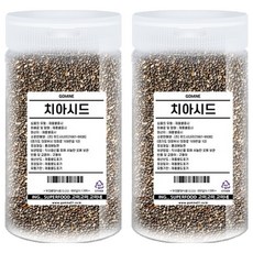 고미네 치아시드 용기, 550g, 2개