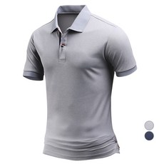 다꾸앙 남성용 아이스 링크 쿨 반팔 카라 티셔츠 C05K9_tp2050