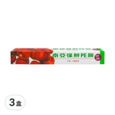 南亞 保鮮PE膜 30cm x 200尺(約60公尺), 冷凍冷藏適用, 30cm*200尺, 3盒