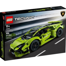 LEGO 樂高 42161 Technic 藍寶堅尼 Huracán Tecnica, 806片, 9歲以上適用, 1盒