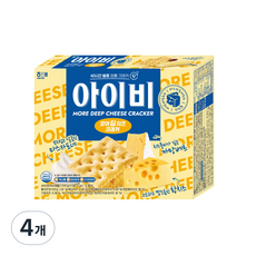 아이비 모어딥치즈 크래커, 270g, 4개