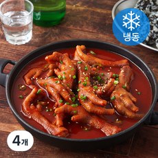 에브리쿡 국물닭발 (냉동), 300g, 4개