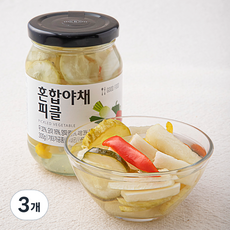 정성식품 혼합야채 피클, 300g, 3개
