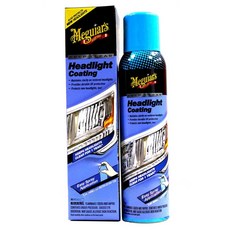 Meguiar's 美光 Headlight Coating 大燈鍍膜噴霧, 維持大燈清晰度, 提供耐用的紫外線保護, 113g, 1罐