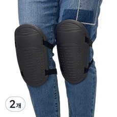 Inpishop盾牌型高密度工作用護膝 2入 黑色, 2個