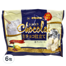 Takaoka 高岡食品 白可可風味糖, 140g, 6包