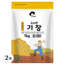 엉클탁 고소한 기장, 1kg, 2개