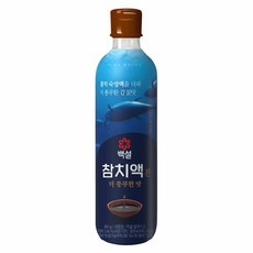 백설 참치액 진 더 풍부한맛, 900g, 1개