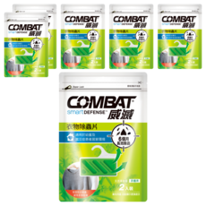 COMBAT 威滅 衣物除蟲片 衣櫃用 吊掛式 6個月長效除蟲, 6包