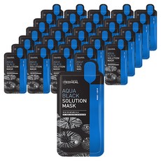 메디힐 아쿠아 블랙 솔루션 마스크팩 23ml, 1개입, 30개