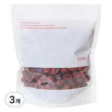 솔닙 경북 청도 못난이 건대추, 3개, 600g