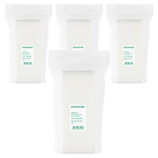 이니스프리 닦아 쓰는 화장솜, 4개, 80개입