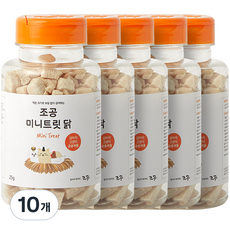 조공 반려동물 미니트릿 동결건조 간식, 닭, 25g, 10개 - 조공