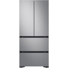 삼성전자 비스포크 냉장고 김치플러스 키친핏 더블실버 방문설치, RQ42A94G2T2, 더블 실버